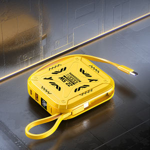 Baterías Externas de Alta Calidad de Fábrica, 10000mAh, Salida Tipo C, 22.5W, Pantalla Digital, con Cable para Teléfonos - Product Image 1