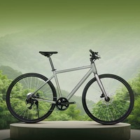 JAVA SEQUOIA Gravel Vélo de route Cadre en alliage d'aluminium 700C * 40C Pneus tout-terrain Vélo 7 vitesses LTWOO A2 pour adultes