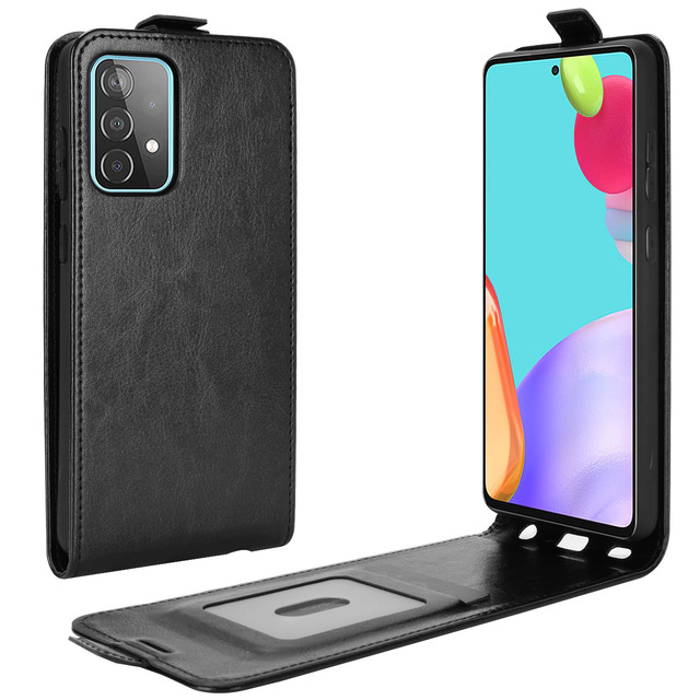 With Card Holder Flip Back Cover Case Leather Wallet Cover for Samsung Galaxy A52 5G Phone Wallet Case OPP Bag Rohs 2 PCS CN;GUA