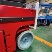 Plateforme élévatrice à ciseaux motorisée pour la construction, plateforme élévatrice automatique à marche automatique en vente
