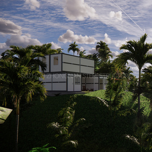 <span class=keywords><strong>Casas</strong></span> Prefabricadas Modulares Modernas, Apilables, Mini Contenedor <span class=keywords><strong>de</strong></span> Envío Ensamblado, Casa Domo Ignífuga en Venta en Tanzania - Product Image 3