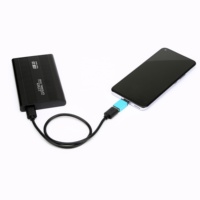 Case per HDD 2.5 Pollici, Custodia Esterna per SSD, Adattatore SATA a USB 3.0, Box per Disco Rigido, Caddy per HDD