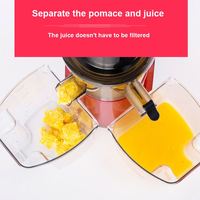 Extracteur de jus à froid à basse vitesse pour fruits, légumes et agrumes – Machine à jus et mixeur