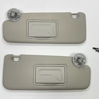 Pare-soleil avant pliable pour passager, compatible avec Chevy Sonic 2012-2019, Spark 2013-2016, gris, modèle PP+PVC