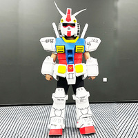 Costume de performance pour adulte de 2,7 m de haut - Costume de robot LED pour divertissement - Costume de jeu de rôle de haute qualité pour fête