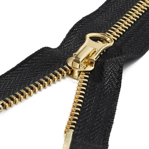 Cremallera metálica de doble cabezal con bloqueo automático 3 # /5 # /8 #   Productos de Textil para el Hogar, Maletas, Bolsas y Prendas de Vestir - Product Image 2