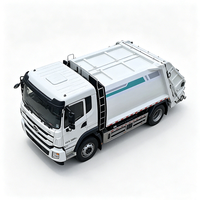 Camion de collecte des déchets à compression électrique 12-16 m³, transmission automatique, norme Euro 4, compacteur de déchets sanitaire