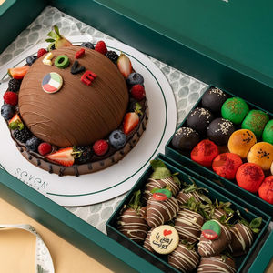 กล่องขนมอบแบบพับได้กล่อง<span class=keywords><strong>เค้ก</strong></span><span class=keywords><strong>วัน</strong></span><span class=keywords><strong>เกิด</strong></span>ขนมขนมแบบไม่เหมือนใครออกแบบได้ตามต้องการ - Product Image 5