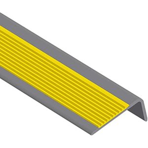Profilé de protection <span class=keywords><strong>d</strong></span>'<span class=keywords><strong>escalier</strong></span> en PVC coloré antidérapant en forme de L, personnalisable - Product Image 3