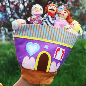 Jouets d'éducation précoce Gant à main Marionnette Interaction parent-enfant Contes Doigt Marionnette Gants - Product Image 3