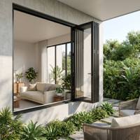 Ventanas Plegables de Aluminio con Servicio Personalizado Profesional para Balcón, Patio o Terraza, Ventana de Vidrio Plegable