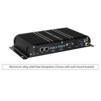 Mini PC de Diseño Sin Ventilador, Computadora Industrial I7 1165G7, 2 LAN, 2 Serial, GPIO, LVDS, HD, Alta Definición