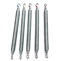 Ressorts de type P pour Reformer Pilates avec crochets et anneaux, rouge, bleu, jaune, ensemble de poids standard international pour studios