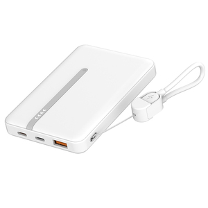 <span class=keywords><strong>Batterie</strong></span> <span class=keywords><strong>externe</strong></span> portable 10000 mAh, charge rapide 77W, écran LED, câble intégré <span class=keywords><strong>pour</strong></span> téléphone portable, utilisation en extérieur - Product Image 6