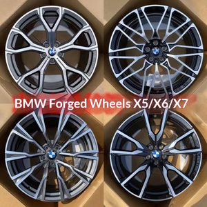 Pour jantes en alliage d'aluminium forgées/moulées de 20, 21, 22 pouces pour X5 9.0J ET106 X6M X7 X3 X4 <span class=keywords><strong>730</strong></span> 740 M5M6 <span class=keywords><strong>GT</strong></span> - Product Image 2