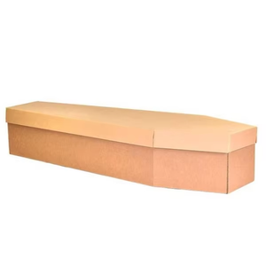 Cercueil <span class=keywords><strong>en</strong></span> <span class=keywords><strong>carton</strong></span> blanc biodégradable de style europé<span class=keywords><strong>en</strong></span> <span class=keywords><strong>pour</strong></span> adultes, marque FUHAI - Product Image 1