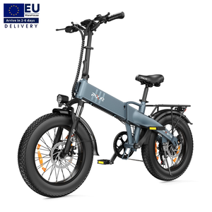 Bicicleta Eléctrica Plegable EU PIXAR F2 con Neumáticos Gruesos 20x4.0, Motor de 250W, Batería de 48V 15AH, Shimano 7 Velocidades, Bicicleta Urbana para Adultos - Product Image 1