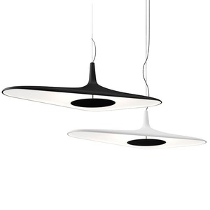 โคมไฟเพดานรุ่น Cloud Series สีดำ ทำจากเรซิ่น พร้อมหลอดไฟ LED ป้องกันแสงสะท้อน เหมาะสำหรับบ้านและโรงแรม - Product Image 5