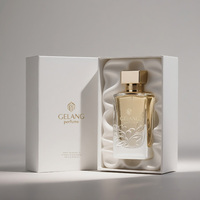 Hot Selling Premium Perfume Bottle 100ml Gradient Glass Perfume Bottle 30ml 50ml Square Empty Perfume Bottle With Box Packaging