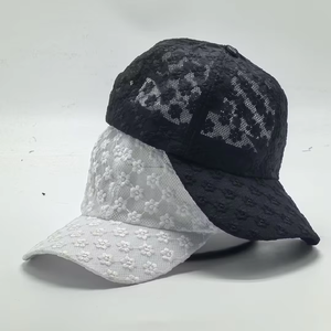 Casquette de baseball OEM à 6 panneaux, personnalisable, unie, avec lacets - Product Image 2
