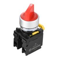 Interrupteur à bouton-poussoir étanche à prix d'usine, 6A, tête ronde de 22 mm, IP65, LED, 120V, TUV pour plastique