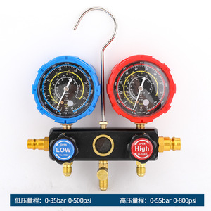 Jeu de manomètres pour réfrigérant Eonian Era R134a R410a, manomètre double pression, outil de service pour climatisation, haute précision - Product Image 2