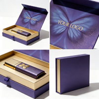 Boîte d'emballage magnétique de luxe en gros pour parfums et bijoux, boîte cadeau rigide en carton imprimée sur mesure avec couvercle rabattable, vente en gros