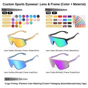 Nouvelles lunettes de soleil pour enfants, polarisées, protection UV400, verres TAC, monture intégrale PC/TR90, style sport de plein air, cyclisme, <span class=keywords><strong>skateboard</strong></span> - Product Image 2