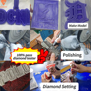 Pendente a Catena <span class=keywords><strong>Hip</strong></span> <span class=keywords><strong>Hop</strong></span> con Doppia Lettera R Personalizzata in Argento 925 con Diamanti Baguette e Moissanite VVS Iced Out - Product Image 4