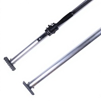 Barre de chargement télescopique standard en aluminium de 1,5 pouce pour camion, remorque et conteneur