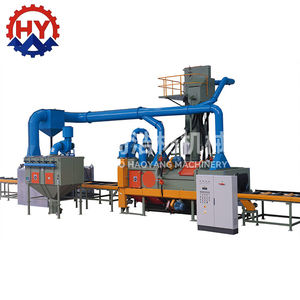 <span class=keywords><strong>Machine</strong></span> automatique efficace de grenaillage de souffleuse de poussière de faisceau de H Abrateurs en acier électriques sablant pour le brunissage d'ébavurage - Product Image 1