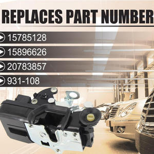 Moteur d'actionneur de serrure de porte arrière gauche 931-108 15785128 pour GMC Yukon Tahoe 2007-2009 15896626 20783857 25873488 25876389 - Product Image 2