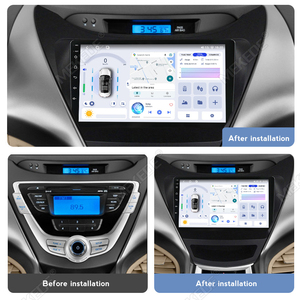 MEKEDE X40 UIS7865 8+128G QLED AKM DSP CarPlay Inalámbrico Android Auto para Hyundai Elantra (2011-13)(2014-16) - Product Image 2