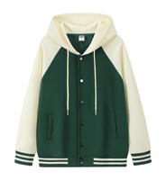 Veste décontractée personnalisable pour hommes et femmes, légère, bomber d'automne, tissu doux au toucher, boutons sur le devant, streetwear urbain, logo fait main