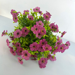 <b>Artificial</b> <b>Flower</b> Ball 50cm Plastic Handmade Indoor Decor Floor Inserted Plant Potted Ornament - Product Image 2