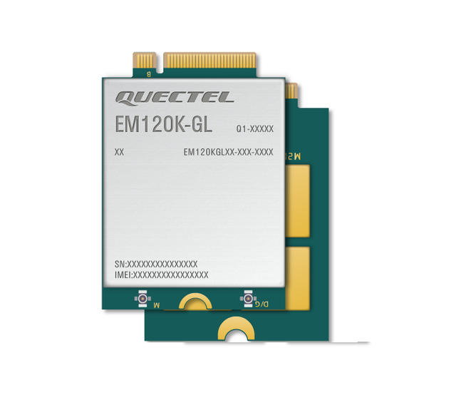 Quectel EM120K-GL LTE-A Cat 12 M.2 4G Module