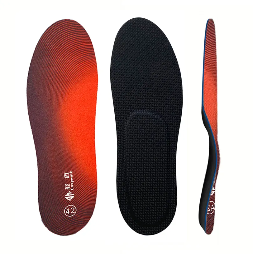 Bantalan lengkung pemanas dapat dicetak sesuai pesanan sepatu bantalan alas kaki Insole termoplastik