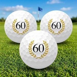 VASTUP Modèle 003 Lot <span class=keywords><strong>de</strong></span> 3 balles <span class=keywords><strong>de</strong></span> golf <span class=keywords><strong>de</strong></span> tournoi avec logo personnalisé Dureté 80-90 Idée cadeau anniversaire et anniversaire <span class=keywords><strong>de</strong></span> mariage - Product Image 3