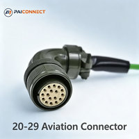 Câbles de communication pour encodeur de moteur servo industriel à conducteur en cuivre isolé PVC 6 conducteurs, indice de protection IP67, double blindage, PLC