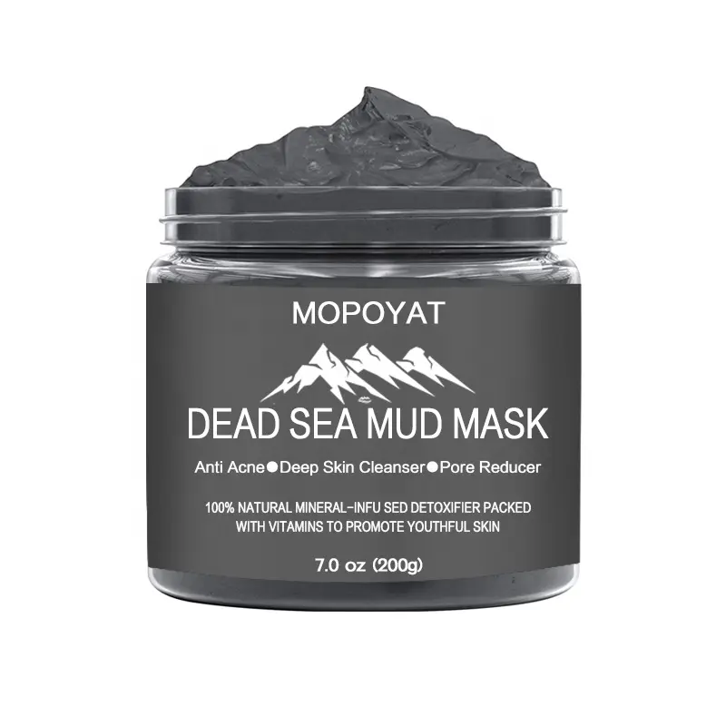 MOPOYAT Dead Sea Mud film with Women and Men Cleansing Blackheads Cleansing Blackheads