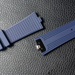 Jettda Premium 7mm correa de <span class=keywords><strong>reloj</strong></span> FKM correa de goma para 4500V 5500V 7900V <span class=keywords><strong>Vacheron</strong></span> <span class=keywords><strong>Constantin</strong></span> Overseas - Product Image 2