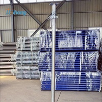 Puntal de Acero Galvanizado Directo de Fábrica, Soporte Telescópico Anticorrosión Rentable para Encofrados, Talleres y Proyectos de Escaleras