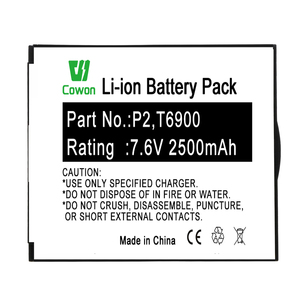 Buona 7.6V 2500mAh P2 T6900 2 icp5/58/84 batteria di ricambio ricaricabile agli ioni di litio per Sunmi P2 T6900 Sunmi 2 icp5/macchina 58/84 - Product Image 2