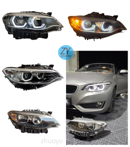 Faros Delanteros Originales para <span class=keywords><strong>BMW</strong></span> Serie 2 F22 F23 2014-2017, M235i 228i <span class=keywords><strong>218i</strong></span> M240i 230i, Lámpara HID F87 M2, Actualización a Faros LED - Product Image 1