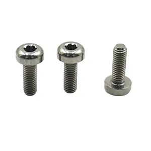 OEM CNC MACHINING Hexalobular socket head cap screws titanium bolts screws for industry