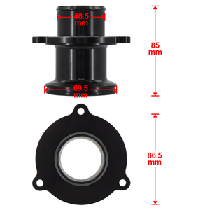 Ống Xả Silicon Ống Giảm Thanh Khuỷu Tay Đầu Vào Turbo Xóa Cho VW Golf MK7 R Audi 2015 Với Động Cơ V8 MK3 A3 S3 TT EA888 3gen - Product Image 2