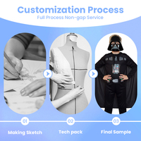 Tenue de combattant spatiale de qualité institutionnelle pour enfants, conforme aux normes FAMA, de la boutique Source, uniforme de film et de télévision, maîtrise de l'art du costume