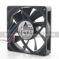 Delta 5V 24V 48V DC12V 0.30A AC EC 7020 EC 7CM tiga kawat Double Ball Bearing komputer CPU Chassis coolcoolingfan