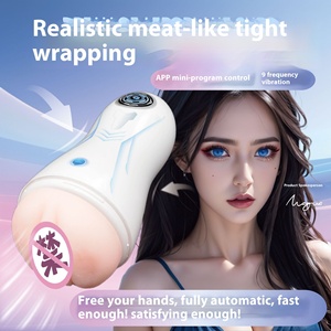 재미있는 성인 남성 자위대 드림 플레인 컵 음성 원격 제어 다중 주파수 상호 작용 진동 자위 CUP - Product Image 2