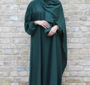 Women Muslim Dress Jilbab Chador Traditional Muslim Clothing OEM Custom Abaya Dubai